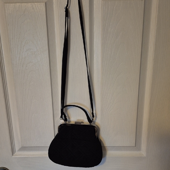 Vera Bradley Black Mini Bag - Picture 3 of 5